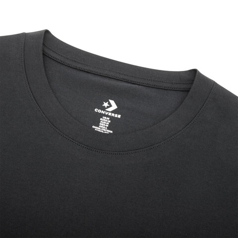 converse匡威2025男子男子-针织无领短T-黑针织无领短T10027332-A02