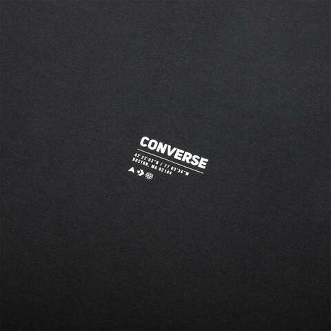 converse匡威2025男子男子-针织无领短T-黑针织无领短T10027332-A02