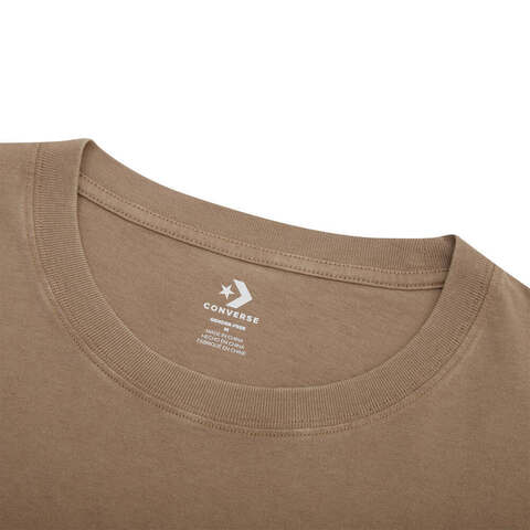 converse匡威2025中性中性-针织无领短T-棕针织无领短T10028727-A03