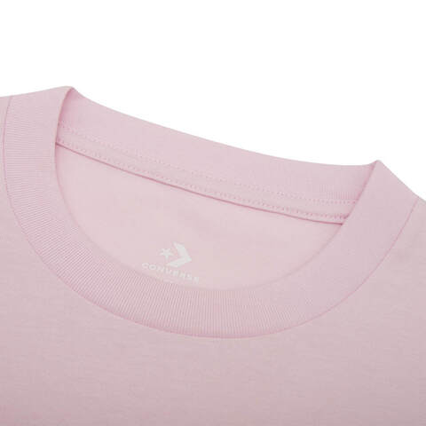 converse匡威2025女子女子-针织无领短T-粉针织无领短T10028733-A02