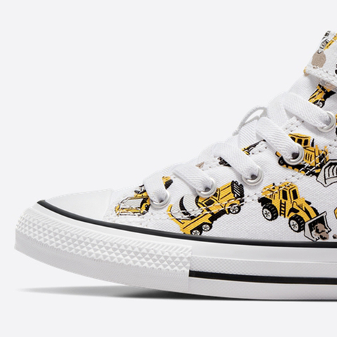 converse匡威2025小童中性-高帮系带-白Chuck Taylor SEASONALA10766C