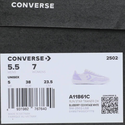 converse匡威2025女子女子-低帮系带-蓝Chuck Taylor SEASONALA11861C