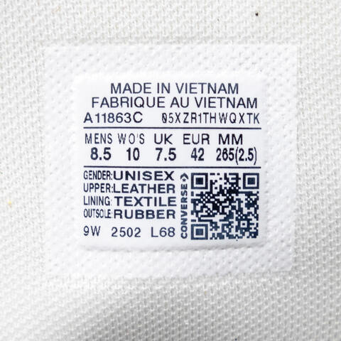 converse匡威2025女子女子-低帮系带-蓝Chuck Taylor SEASONALA11863C