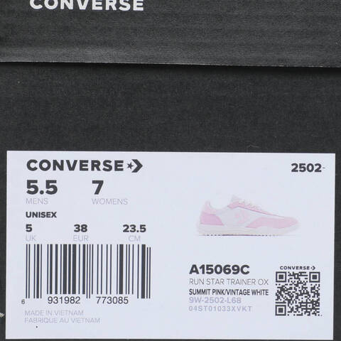 converse匡威2025女子女子-低帮系带-粉Chuck Taylor SEASONALA15069C