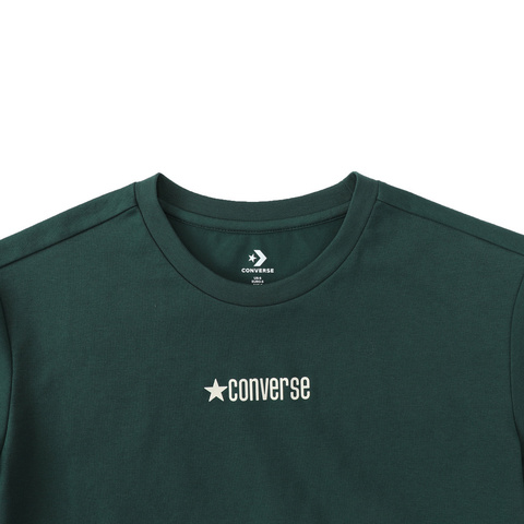 converse匡威2025女子女子-针织无领短T-绿针织无领短TWCH607-EIE