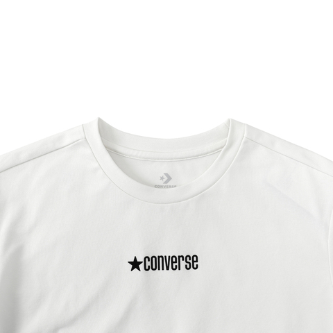 converse匡威2025女子女子-针织无领短T-白针织无领短TWCH607-W2Y