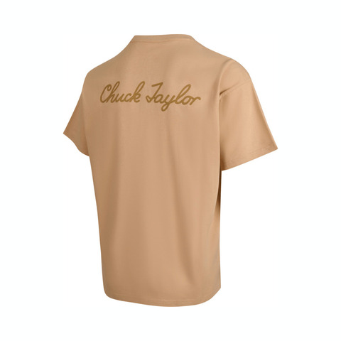 converse匡威2025中性中性-针织无领短T-棕针织无领短T10027239-A09