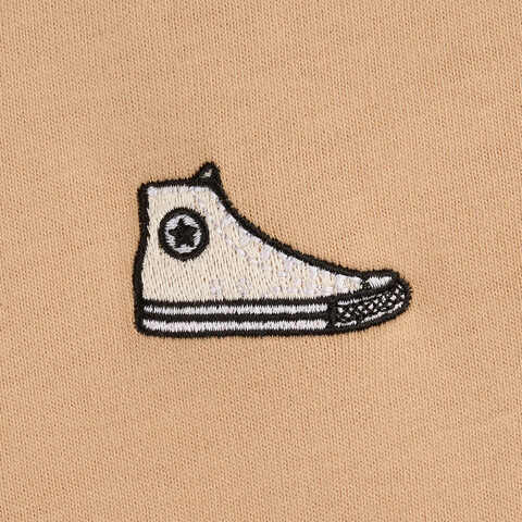 converse匡威2025中性中性-针织无领短T-棕针织无领短T10027239-A09