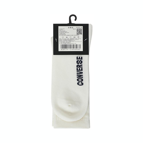 converse匡威2025中性中性-中袜-白中袜UC0568-W70