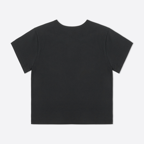 converse匡威2025女子女子-针织无领短T-黑针织无领短T10028335-A01