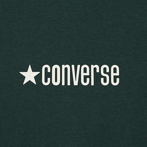 converse匡威2025男子男子-针织无领短T-绿针织无领短TMCH600-EIE