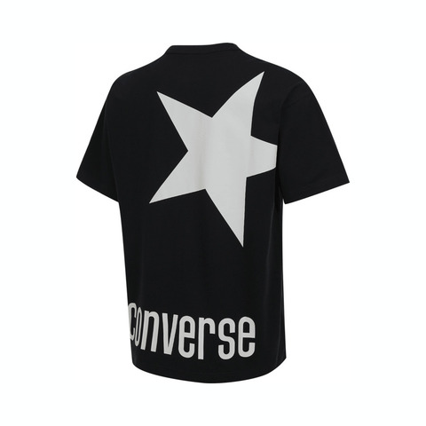 converse匡威2025男子男子-针织无领短T-黑针织无领短TMCH600-023