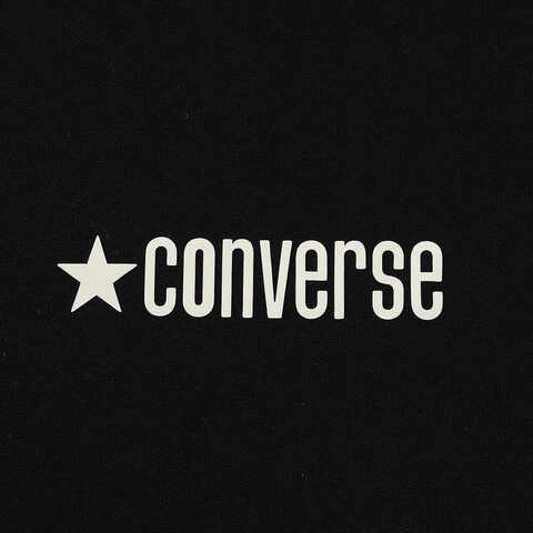 converse匡威2025男子男子-针织无领短T-黑针织无领短TMCH600-023