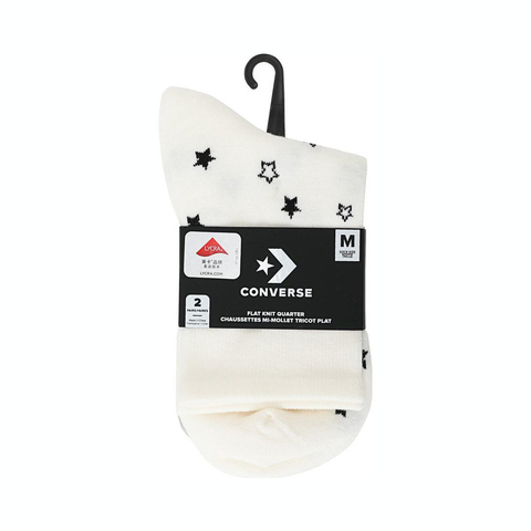 converse匡威2025中性中性-中袜-白中袜UC0562-W2Y