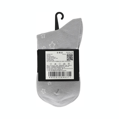 converse匡威2025中性中性-中袜-白中袜UC0562-W2Y
