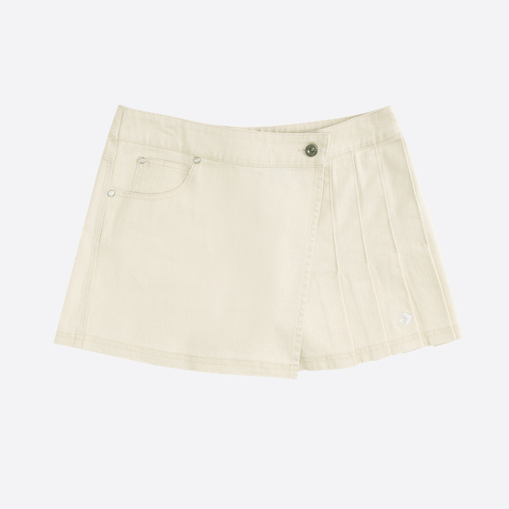 converse匡威2025女子女子-梭织短裙-白梭织短裙WCH877-W0L