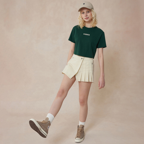 converse匡威2025女子女子-梭织短裙-白梭织短裙WCH877-W0L