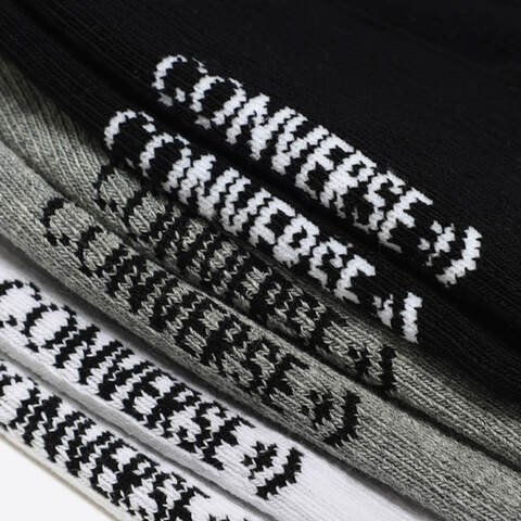 converse匡威2025中性中性-船袜-灰船袜UC0556-GGN