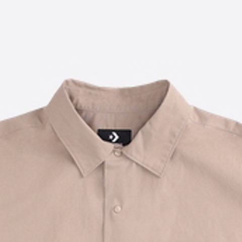 converse匡威2025男子男子-短袖衬衫-棕短袖衬衫MCH601-X9V