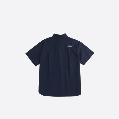 converse匡威2025男子男子-短袖衬衫-蓝短袖衬衫MCH601-695