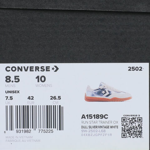 converse匡威2025女子女子-低帮系带-银Chuck Taylor SEASONALA15189C