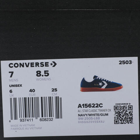 converse匡威2025男子男子-低帮系带-蓝Chuck Taylor SEASONALA15622C