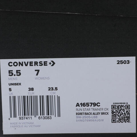 converse匡威2025女子女子-低帮系带-棕Chuck Taylor SEASONALA16579C