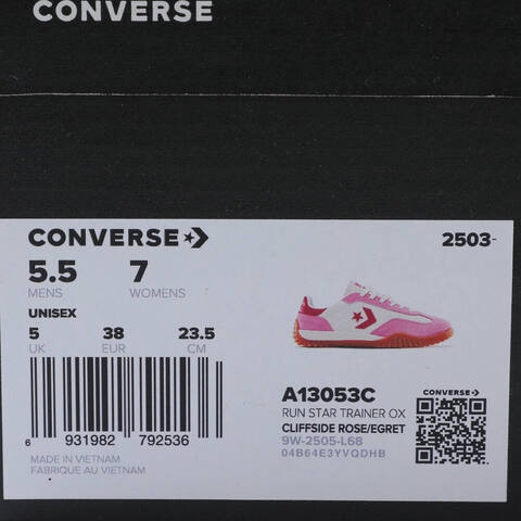 converse匡威2025女子女子-低帮系带-粉Chuck Taylor SEASONALA13053C