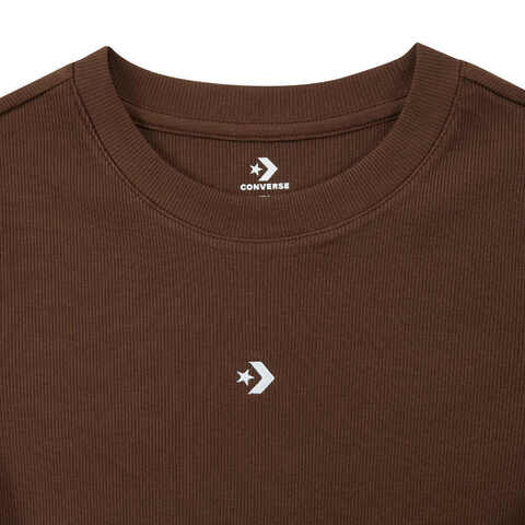 converse匡威2025女子女子-针织无领短T-红针织无领短TWCH663-J9T