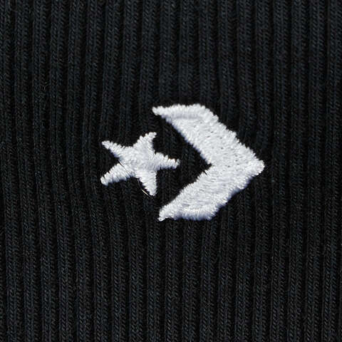 converse匡威2025女子女子-针织有领短T-黑针织有领短TWCH669-023