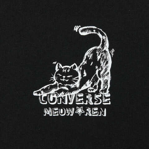 converse匡威2025男子男子-针织无领短T-黑针织无领短TMCH619-023