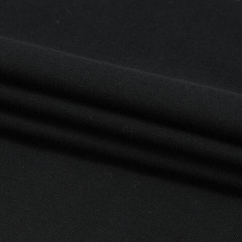 converse匡威2025男子男子-针织无领短T-黑针织无领短TMCH619-023