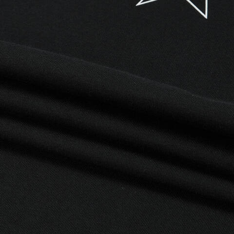 converse匡威2025男子男子-针织无领短T-黑针织无领短TMCH623-023