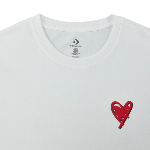 converse匡威2025男子男子-针织无领短T-白针织无领短TUCH618-001