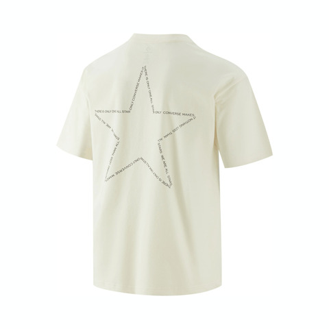 converse匡威2025男子男子-针织无领短T-白针织无领短TMCH623-W2Y