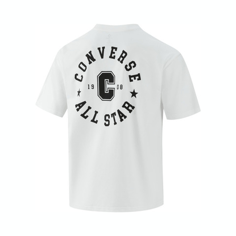 converse匡威2025男子男子-针织无领短T-白针织无领短TMCH691-001