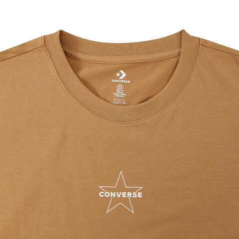 converse匡威2025男子男子-针织无领短T-棕针织无领短TMCH623-J7D