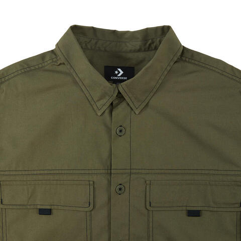 converse匡威2025男子男子-梭织长袖衬衫-绿梭织长袖衬衫MCH629-EC6