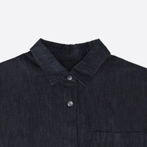 converse匡威2025男子男子-梭织有领短T-蓝梭织有领短TMCH628-UHD