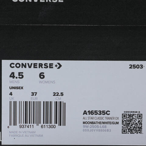 converse匡威2025男子男子-低帮系带-蓝Chuck Taylor SEASONALA16535C