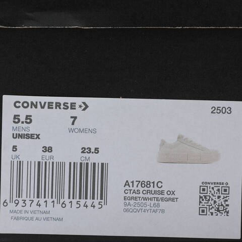 converse匡威2025女子女子-低帮系带-棕Chuck Taylor SEASONALA17681C