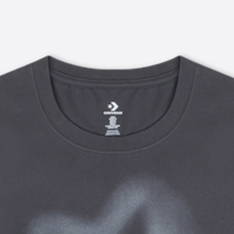 converse匡威2025男子男子-短袖T恤-灰针织无领短TMCJ647-GDA