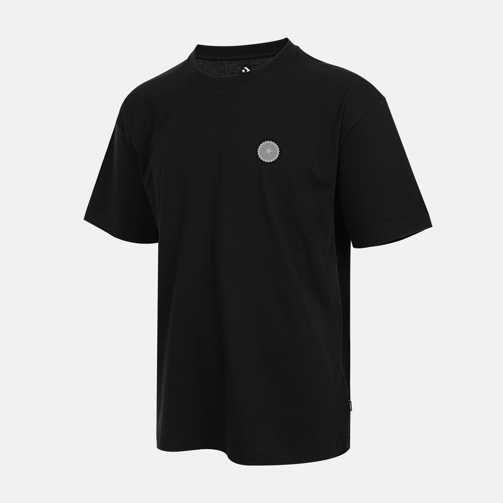 converse匡威2025男子男子-短袖T恤-黑针织无领短TMCJ644-023