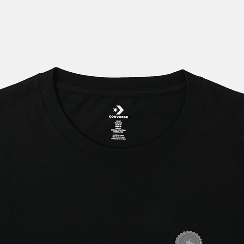converse匡威2025男子男子-短袖T恤-黑针织无领短TMCJ644-023