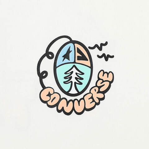 converse匡威2025男子男子-短袖T恤-米针织无领短TMCJ645-W2Y