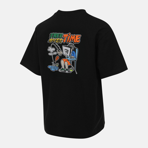 converse匡威2025男子男子-短袖T恤-黑针织无领短TMCJ643-023