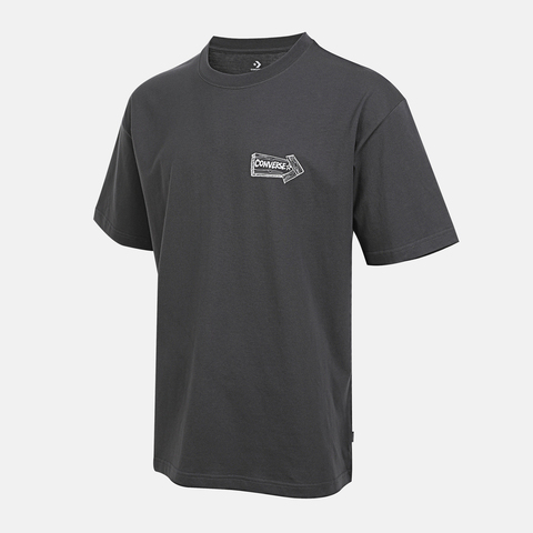 converse匡威2025男子男子-短袖T恤-黑针织无领短TMCJ646-GDA