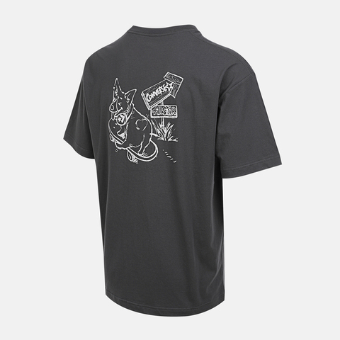 converse匡威2025男子男子-短袖T恤-黑针织无领短TMCJ646-GDA