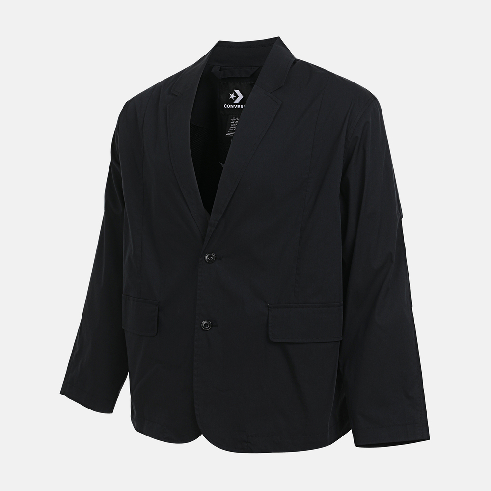 converse匡威2025男子男子-梭织无帽外套-黑梭织无帽外套MCH606-023