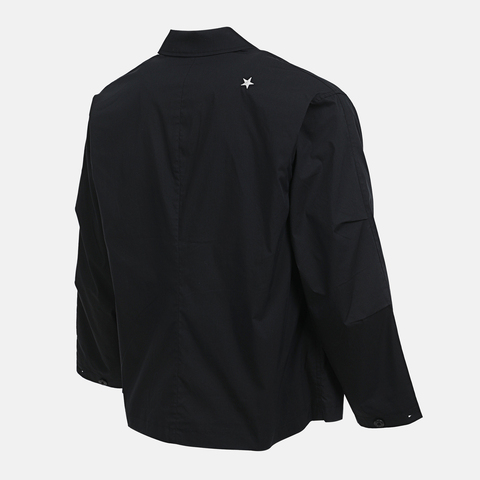 converse匡威2025男子男子-梭织无帽外套-黑梭织无帽外套MCH606-023